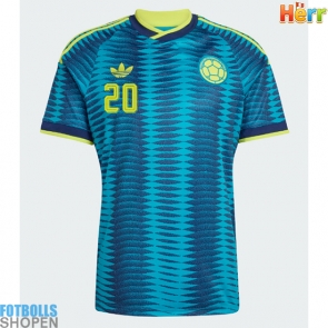 Billiga Colombia Juan Fernando Quintero #20 Bortatröja VM 2026 Kortärmad